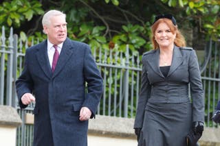 Prince Andrew and his ex-wife Sarah Ferguson (Chris Jackson/PA)